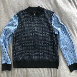 St. John Mock Neck Sweater